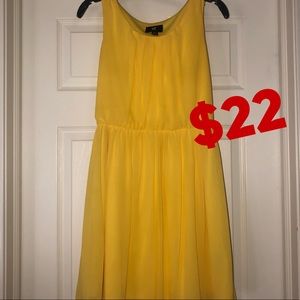 Yellow sun dress
